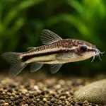 Pygmy corydoras in an aquarium