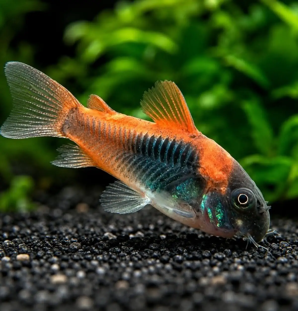Orange Venezuelan Cory (Osteogaster venezuelanus ‘Orange’)