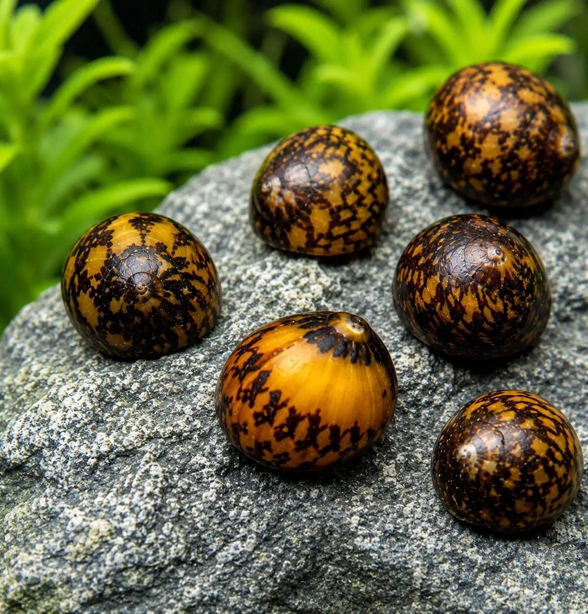 Baltic Nerite Snail (Neritina variegata)