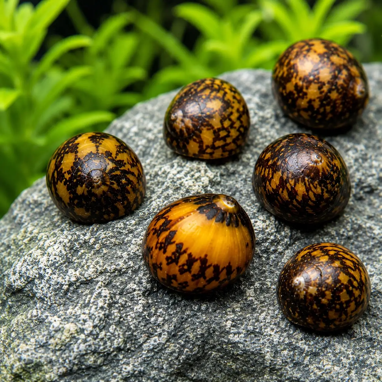 Baltic Nerite Snail (Neritina variegata)