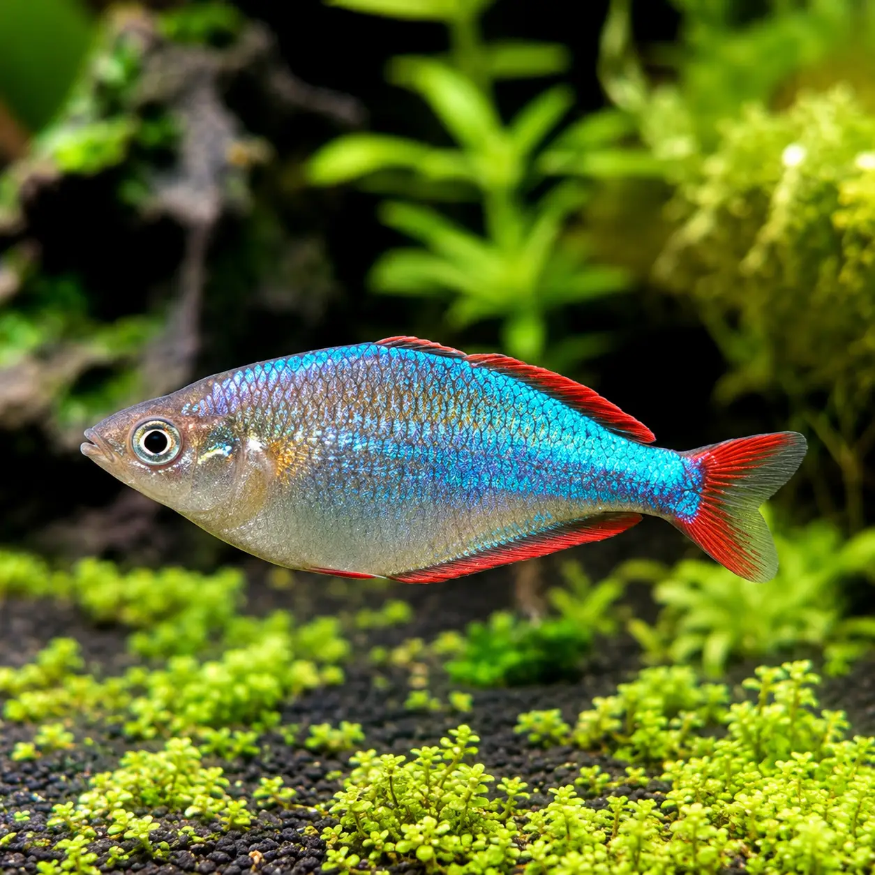 Dwarf Neon Rainbowfish (Melanotaenia praecox)